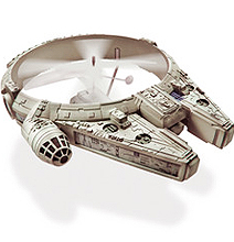 millennium falcon plastic toy