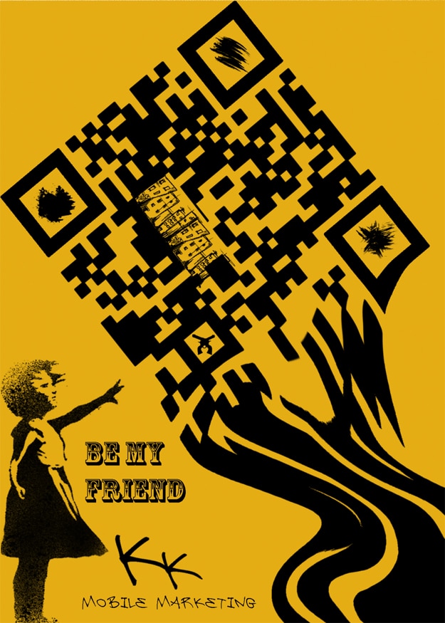 15 Creative Crazy Cool QR Code Designs Bit Rebels