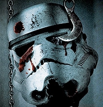 stormtrooper bloody helmet