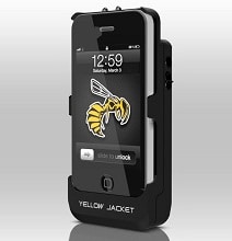 Yellow Jacket Phone Case
 Yellow Jacket Cell Phone Case Packs A Stun Gun