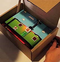 First Analog Video Game In A Cardboard Box