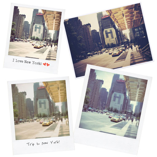 Digital Photo to Polaroid Picture Digital Photo to Polaroid Picture