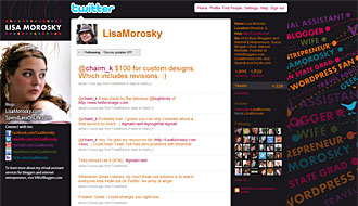 Branding Yourself Through Twitter Backgrounds