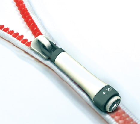 Zipper Earphones | Concept Design Zipper Earphones | Concept Design