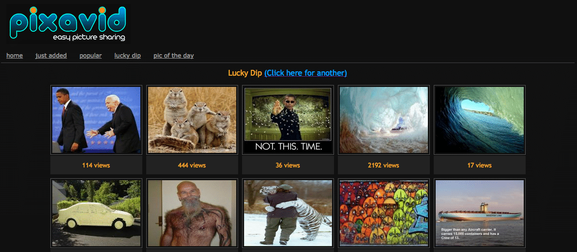 Pixavid for Easy Picture Sharing
