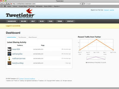 Web Service to See Who is Tweeting Links from Your Content Web Service to See Who is Tweeting Links from Your Content