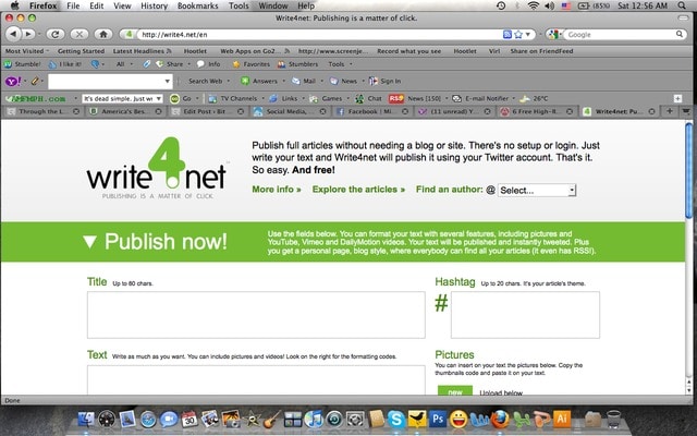 No Blog? Just Twitter? Publish An Article with a Click! No Blog? Just Twitter? Publish An Article with a Click!