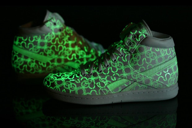 Glowing Sneakers | Fluorescent Colored Geekiness