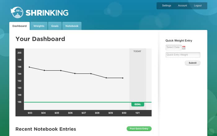 A Tool To Help You Track Your Weight Loss!