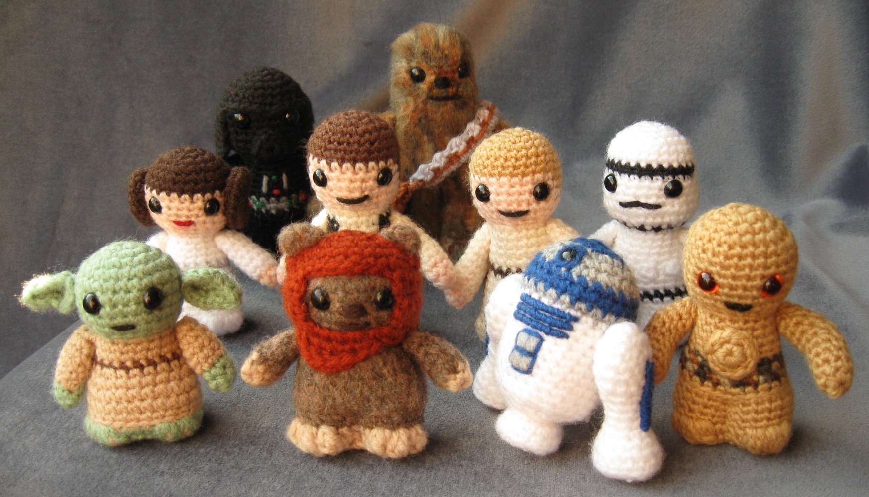 Mini Star Wars Amigurumi | Cuddly Is Finally Cool Mini Star Wars Amigurumi | Cuddly Is Finally Cool