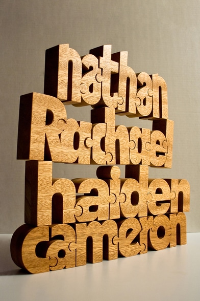 Typography Puzzle – Mind Twisting Letter Blocks Typography Puzzle – Mind Twisting Letter Blocks