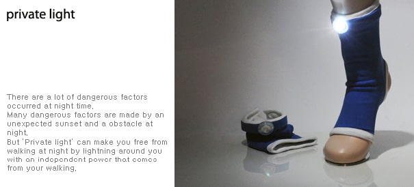 Sock Streetlights: Let Your Feet Show You The Way