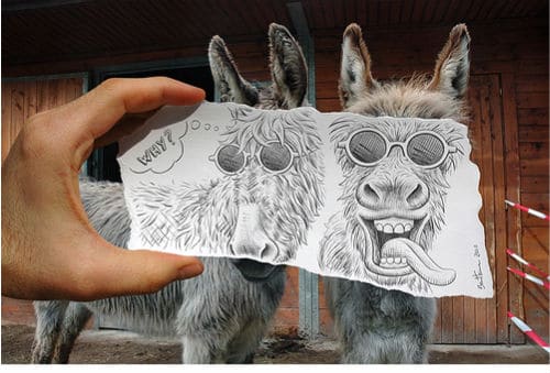 Pencil vs. Camera – Amazing Photo Artworks by Ben Heine Pencil vs. Camera – Amazing Photo Artworks by Ben Heine