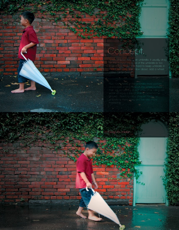 The Umbrella Wheelie – Puts A Smile On Your Face!