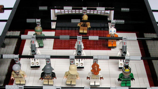 Geek Alert – A Lego Star Wars Foosball Table!