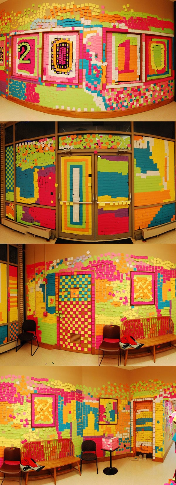 The Most Creative Post-It Note Prank Ever The Most Creative Post-It Note Prank Ever