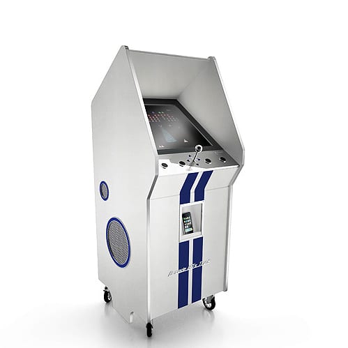 A Retro Arcade Cabinet With An iPhone Dock! A Retro Arcade Cabinet With An iPhone Dock!