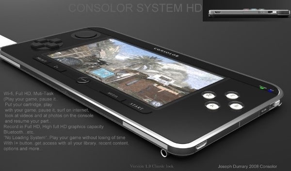 New Consolor Console: Beautiful Portable Gaming! New Consolor Console: Beautiful Portable Gaming!