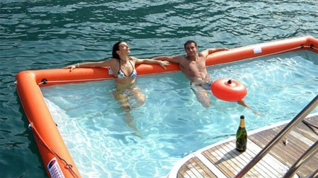 Here’s An Inflatable Pool For Your…Boat! Here’s An Inflatable Pool For Your…Boat!