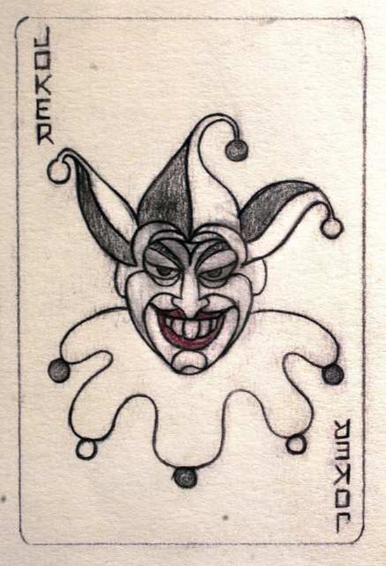 The First Ever Drawing Of Batman’s Nemesis – The Joker The First Ever Drawing Of Batman’s Nemesis – The Joker