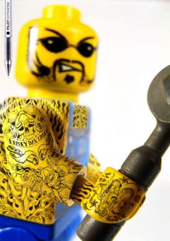 LEGO Goes Badass: The Plastic Figurines Now Have Tattoos! LEGO Goes Badass: The Plastic Figurines Now Have Tattoos!