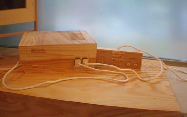 Can’t Afford A Real Nintendo Console? Buy A Wooden One! Can’t Afford A Real Nintendo Console? Buy A Wooden One!