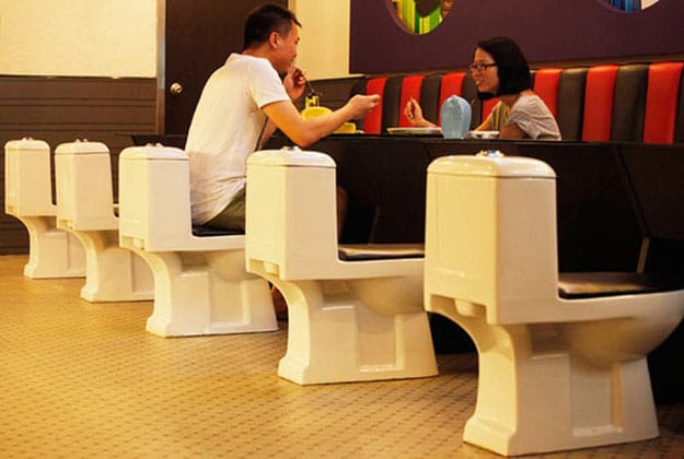 The Modern Toilet Restaurant – Where You Eat From A Toilet The Modern Toilet Restaurant – Where You Eat From A Toilet