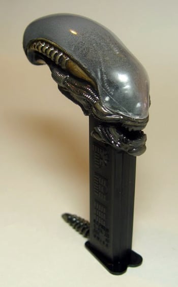 Alien PEZ Dispenser: This Time You Eat It! Alien PEZ Dispenser: This Time You Eat It!