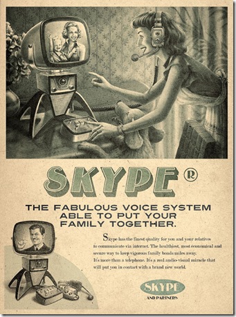 Brilliant Retro Ads To Promote Twitter, Facebook And More! Brilliant Retro Ads To Promote Twitter, Facebook And More!