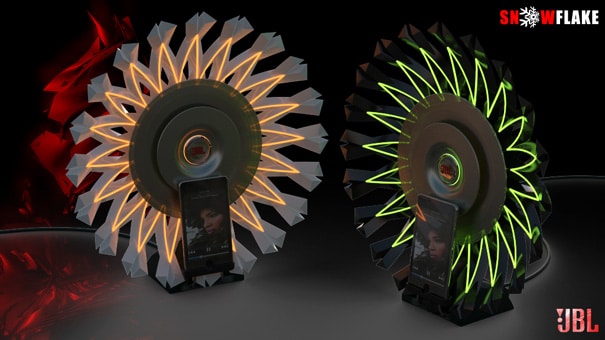 Inspiring Light Dazzling Speaker Dock For Your iPhone Inspiring Light Dazzling Speaker Dock For Your iPhone