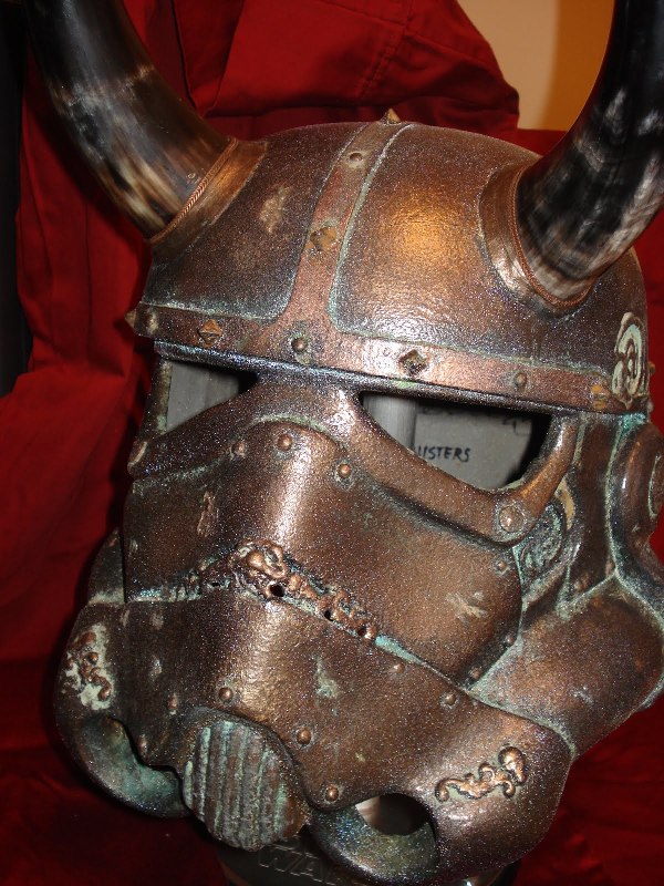 The Star Wars Storm Trooper Viking Helmet! The Star Wars Storm Trooper Viking Helmet!