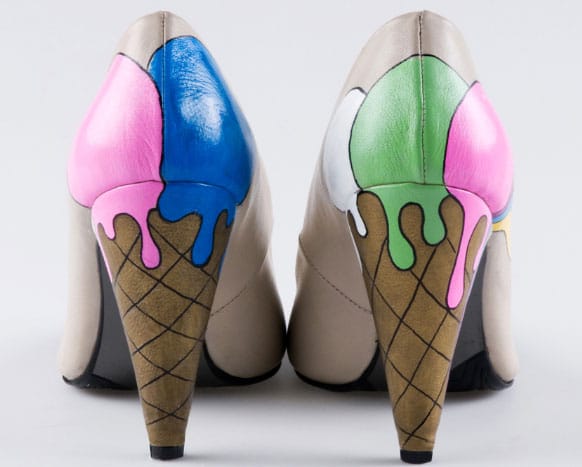 Designer Shoes Inspired By Icecream – Nom Nom! Designer Shoes Inspired By Icecream – Nom Nom!