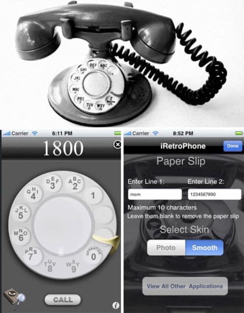 The iPhone App That Takes You Back To The 20th Century The iPhone App That Takes You Back To The 20th Century