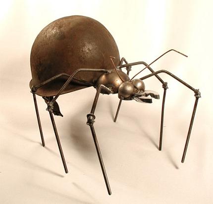 Army Helmets: Their New And Fun Recycled Purpose! Army Helmets: Their New And Fun Recycled Purpose!