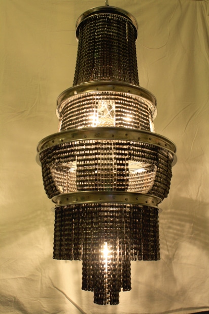 Bicycle Chain Chandelier: No More Running For The Light! Bicycle Chain Chandelier: No More Running For The Light!