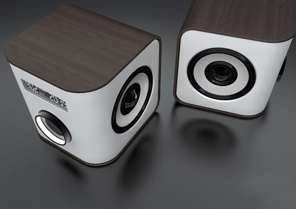 Audiolicious: Cubic Speakers With The Perfect Design Touch Audiolicious: Cubic Speakers With The Perfect Design Touch