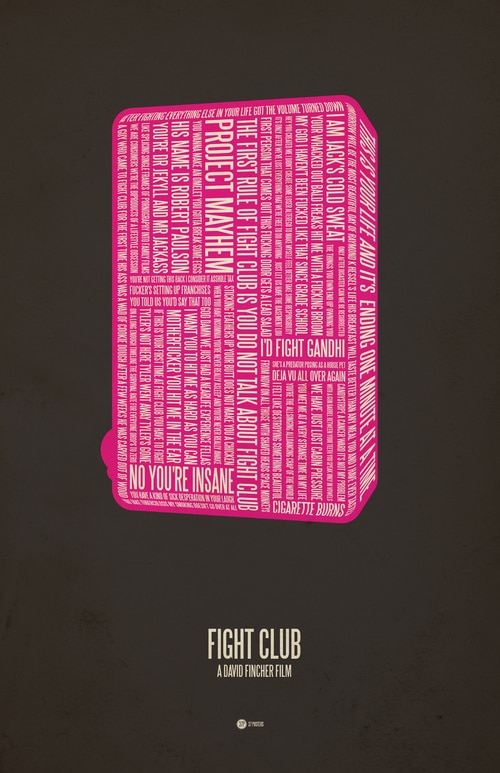 Nerdified: Movie & Game Typography Posters For Geeks!