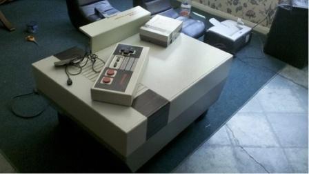 Nintendo NES Coffee Table: The Retro Cool Is Unmistakable!
