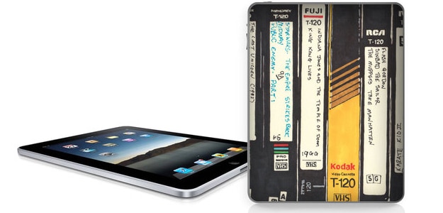 Bring The ’80s: VHS Retro Skins For Your Every Gadget!