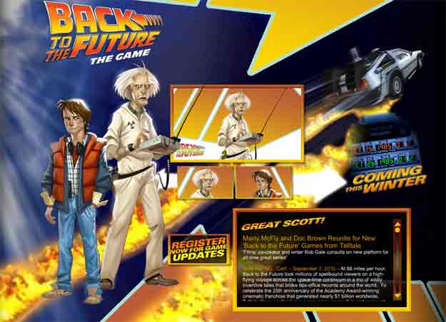 Back to the Future: The New Gaming Series! Back to the Future: The New Gaming Series!