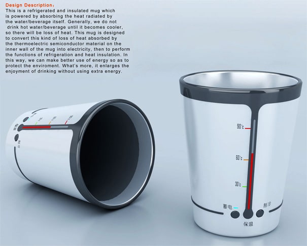 Intelligent Cup: Tells You When The Coffee Is Perfect For You!