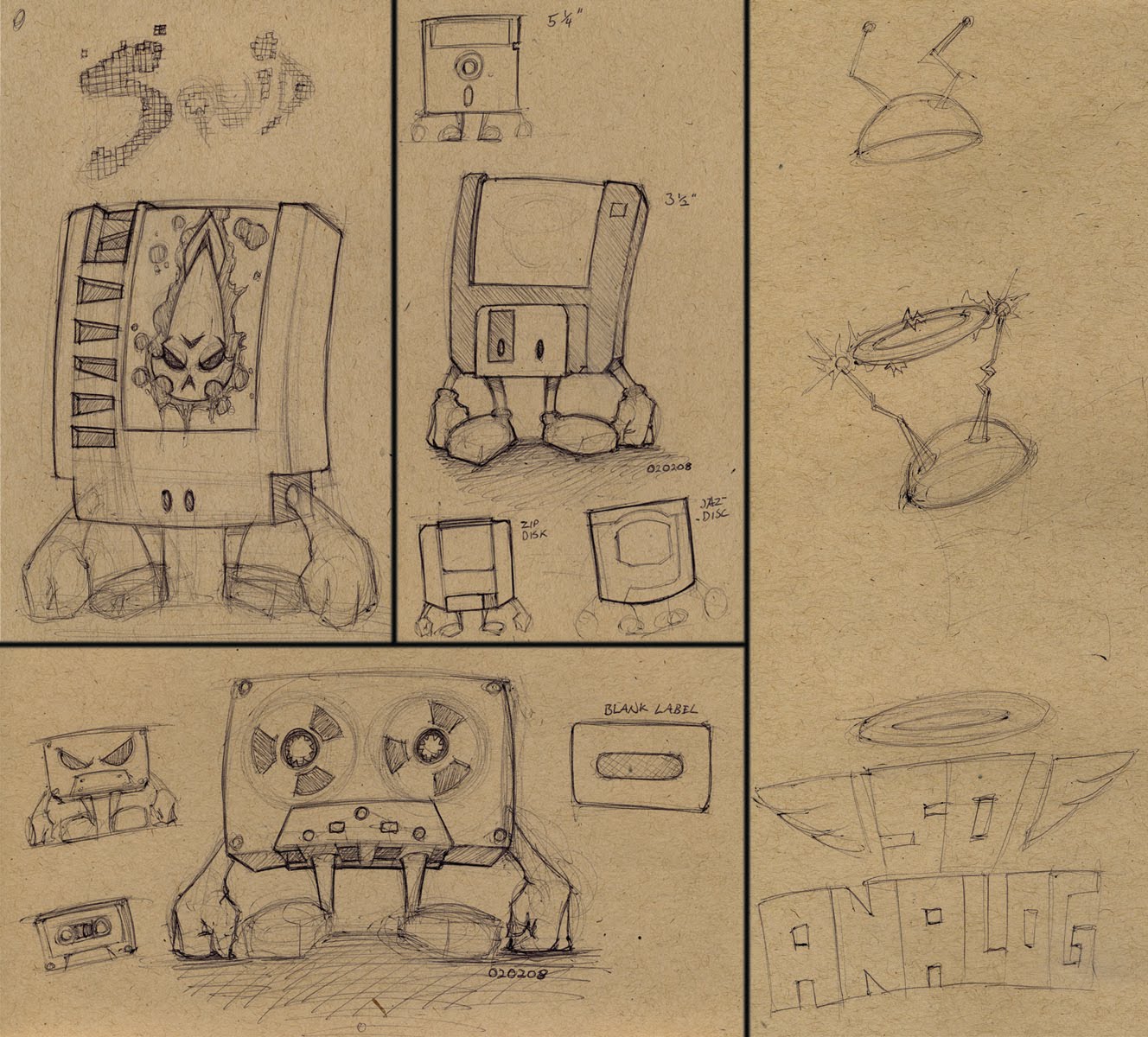 So Analog: See Retro Media Storage Come Alive As Toys!