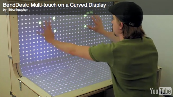 BendDesk: Your Future Work Desk Hints Of Minority Report