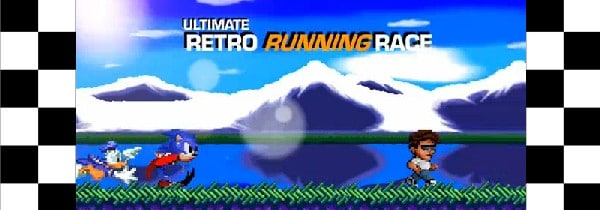 Awesome Classic Game Characters In A Race To The Finish Line…