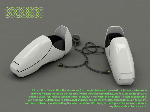 FOKI: The Shoes That Clean The Floor