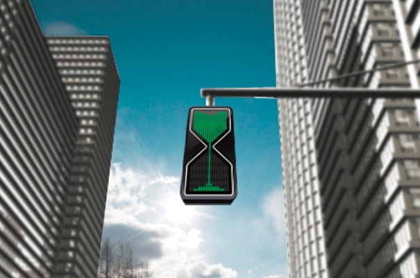 Hour Glass Traffic Lights: New Digitalized Ancient Approach