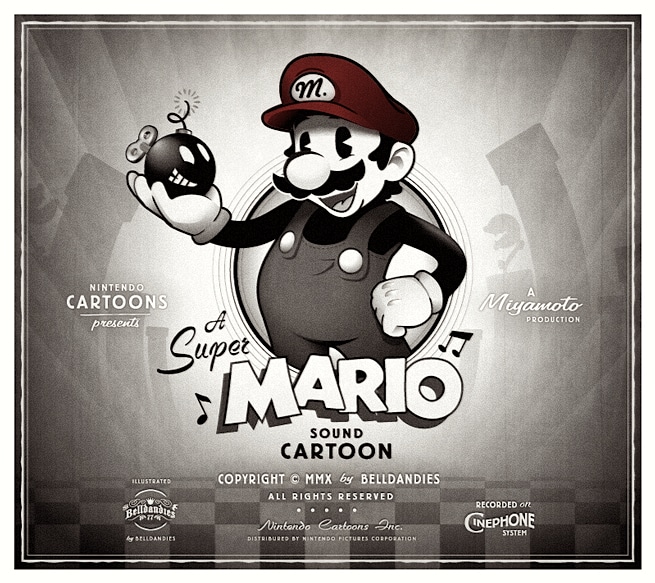 Cartoonified: Super Mario In Retro Cartoon Style Posters