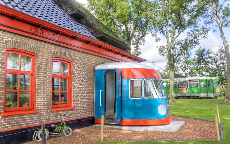 A Train Turned Into A Bed And Breakfast Hotel! A Train Turned Into A Bed And Breakfast Hotel!