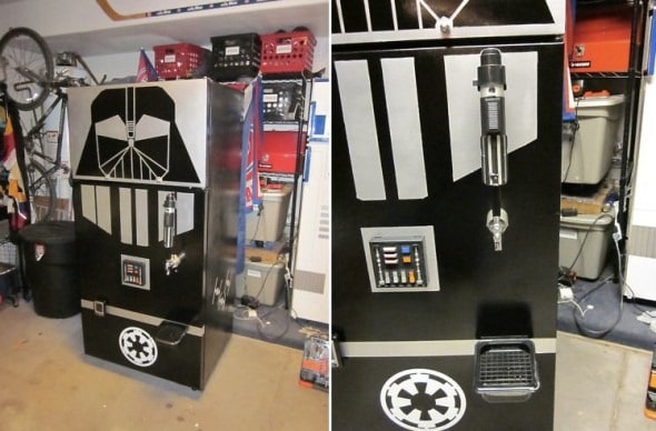 Star Wars Party Starter: Custom Made Darth Vader Beer Dispenser Star Wars Party Starter: Custom Made Darth Vader Beer Dispenser