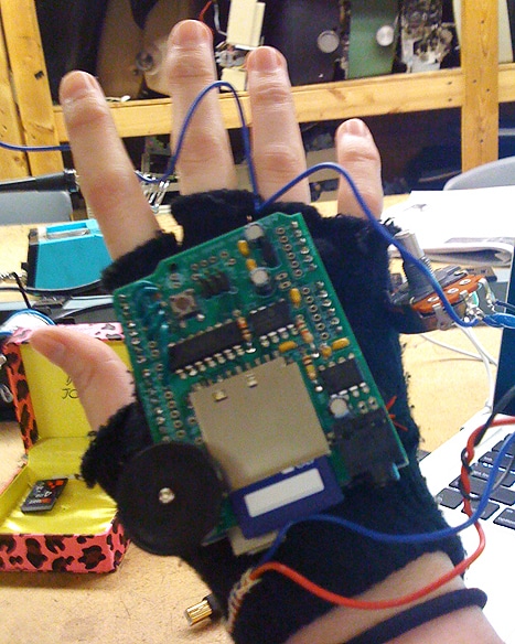 Genius Digitally Exploding High Five Glove!
